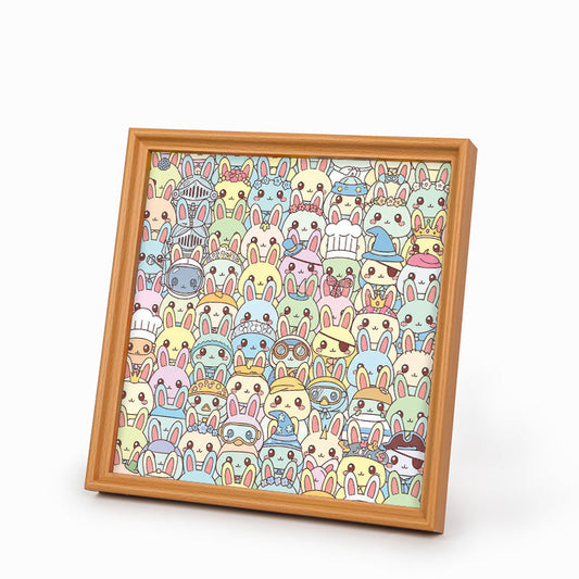 Bunny - Wooden Coloring Puzzle