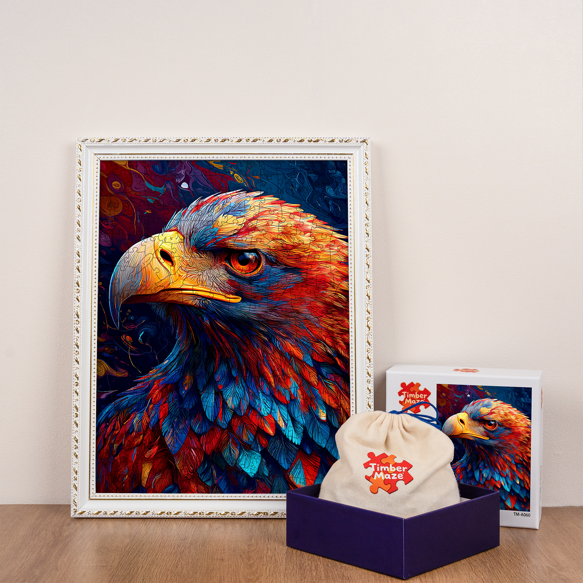 Majestic Eagle - Wooden Jigsaw Puzzle