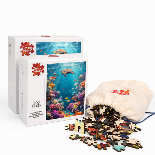 Sea Life - Wooden Jigsaw Puzzle