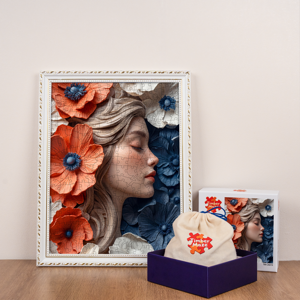 Dreaming Bloom - Wooden Jigsaw Puzzle