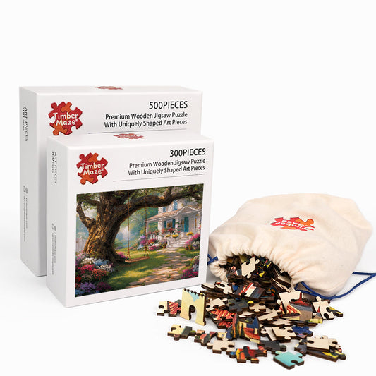 Garden Swing - Wooden Jigsaw Puzzle