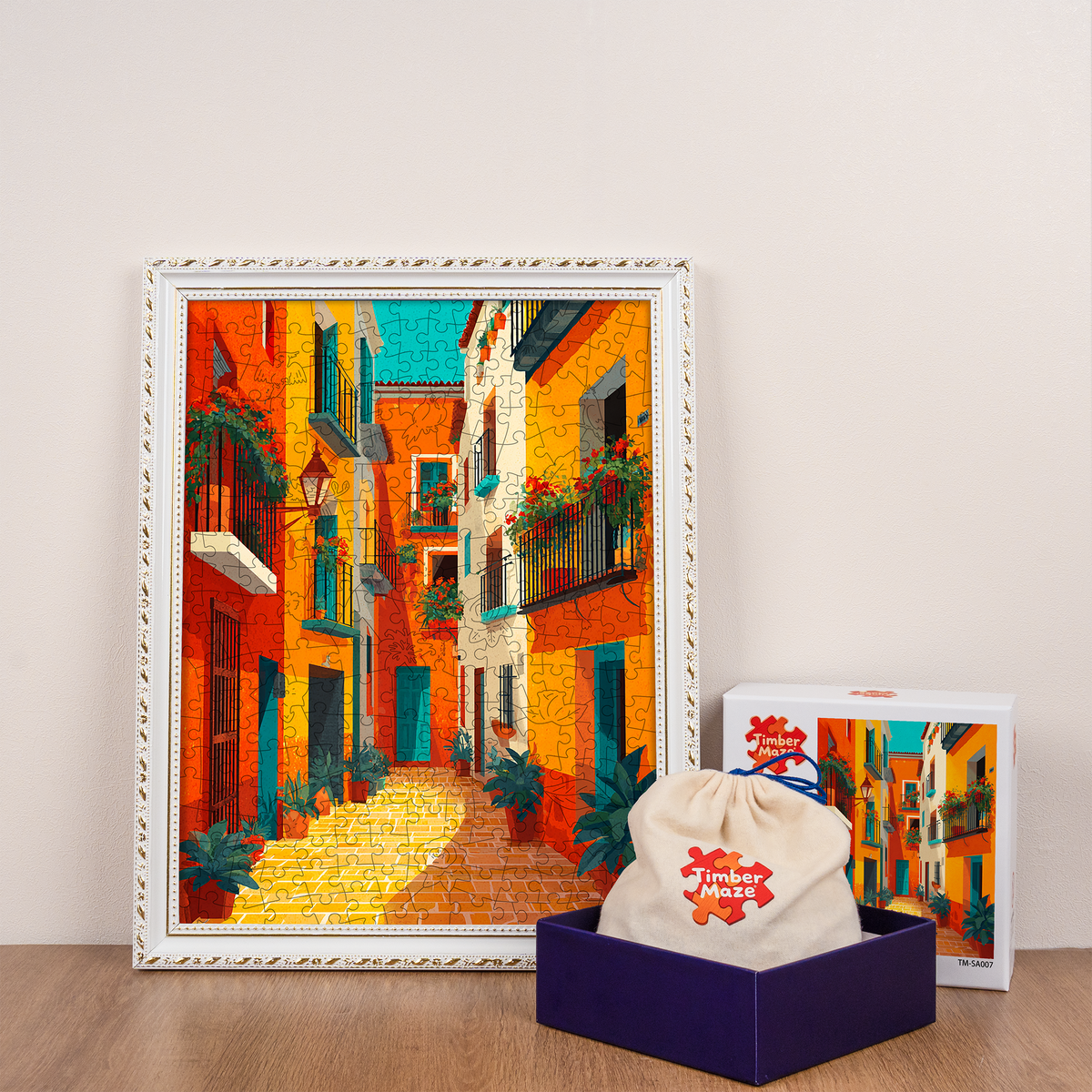 Quiet Village - Wooden Jigsaw Puzzle