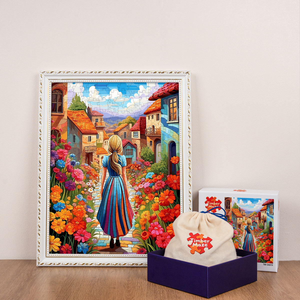 Blossom Trail - Wooden Jigsaw Puzzle