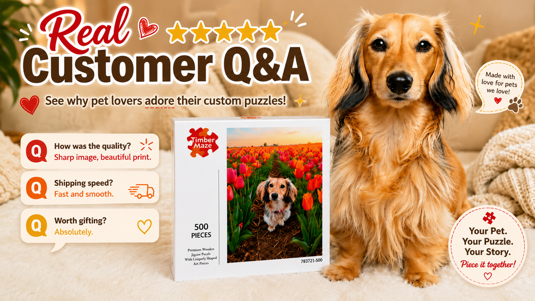 She Turned Her Favorite Pet Photo Into a Custom Puzzle—Here’s What She Thought
