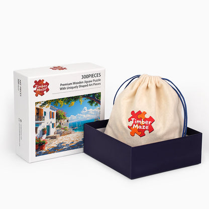 Coastal Bliss - Wooden Jigsaw Puzzle