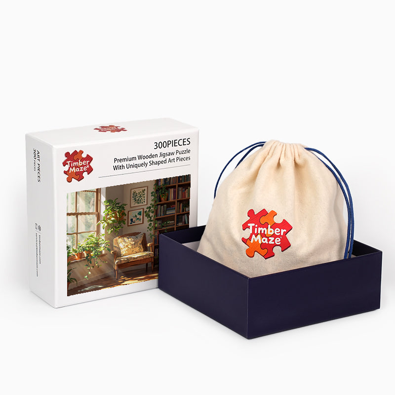 Cosy Corner - Wooden Jigsaw Puzzle