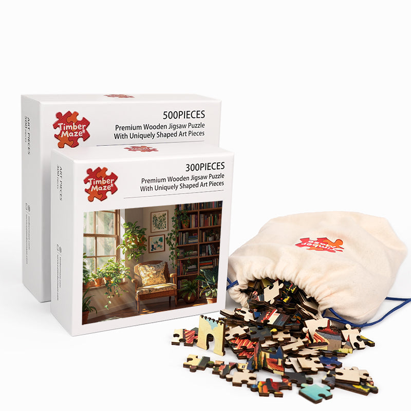 Cosy Corner - Wooden Jigsaw Puzzle