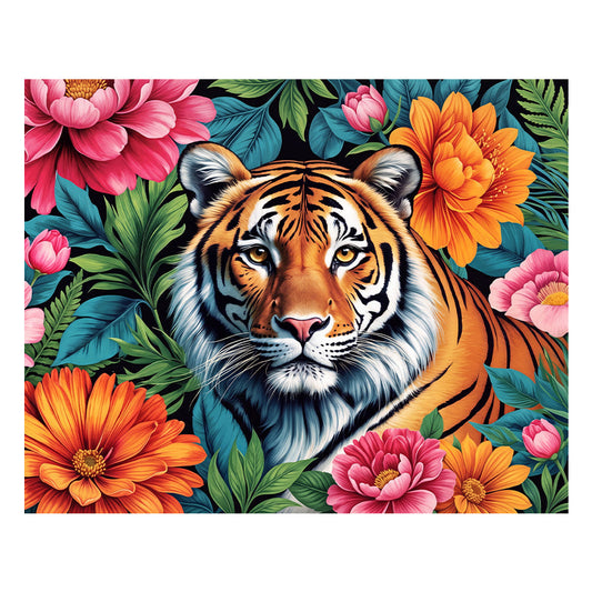 The Tiger's Sanctuary - Wooden Jigsaw Puzzle