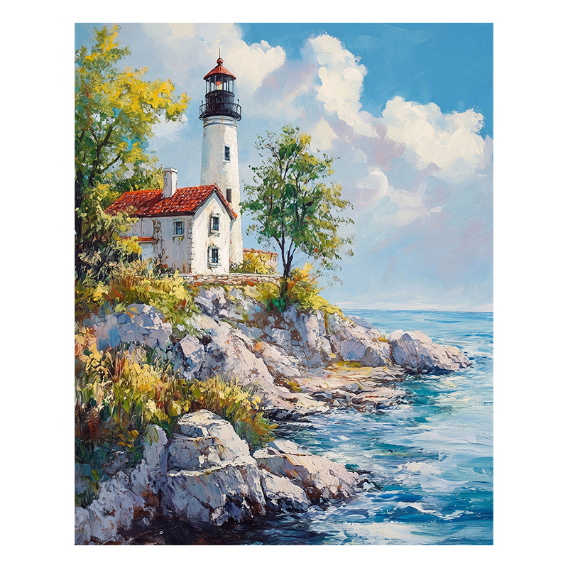 Coastal Beacon - Wooden Jigsaw Puzzle
