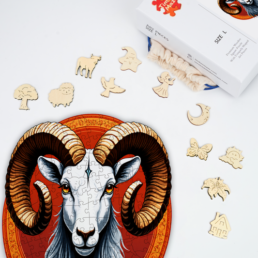 The Celestial Ram - Wooden Jigsaw Puzzle