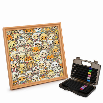 Sheep – Wooden Colouring Puzzle