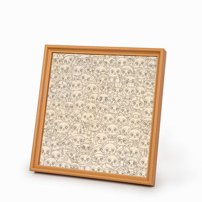 Panda - Wooden Coloring Puzzle