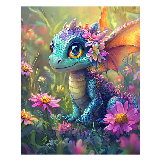 Floral Hatchling - Wooden Jigsaw Puzzle