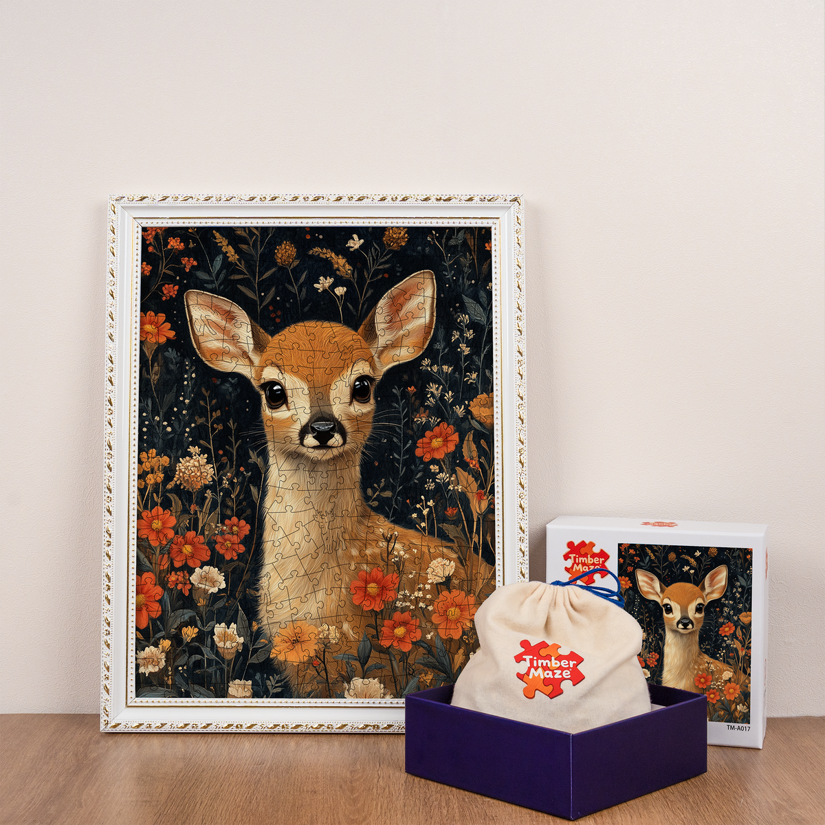Innocent Fawn - Wooden Jigsaw Puzzle