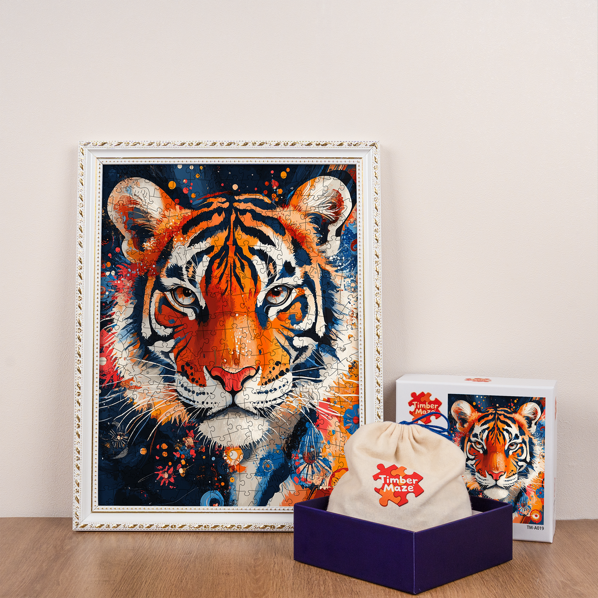 King of the forest - Wooden Jigsaw Puzzle