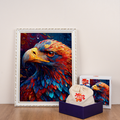 Majestic Eagle - Wooden Jigsaw Puzzle