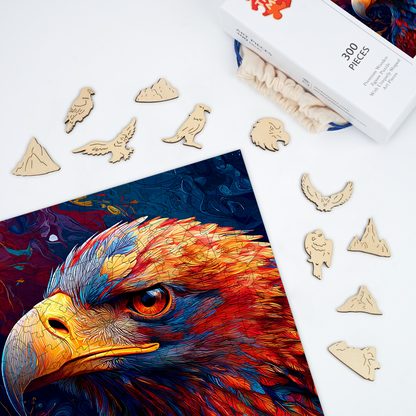Majestic Eagle - Wooden Jigsaw Puzzle