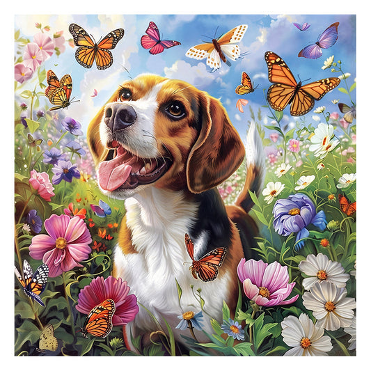 Butterfly Pup - Wooden Jigsaw Puzzle
