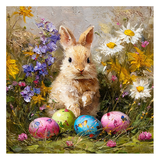 Easter Bunny - Wooden Jigsaw Puzzle