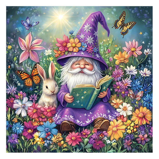 Gnome  Garden - Wooden Jigsaw Puzzle