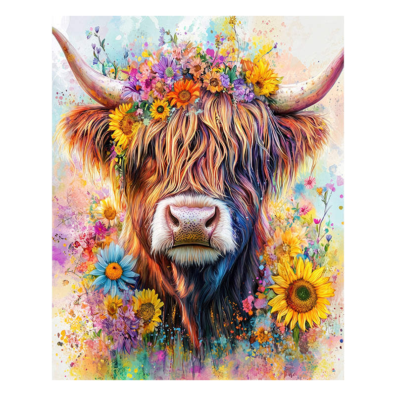 Highland Cattle - Wooden Jigsaw Puzzle