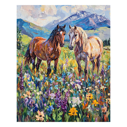 Wildflower Companions - Wooden Jigsaw Puzzle