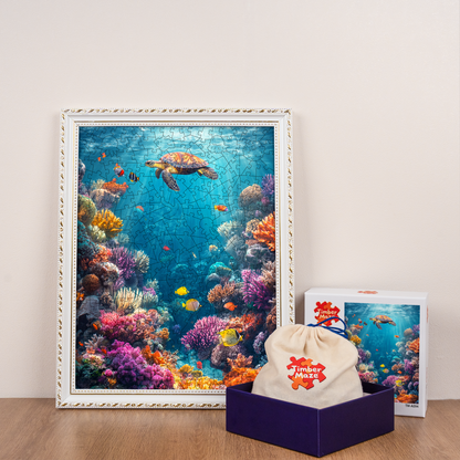 Sea Life - Wooden Jigsaw Puzzle