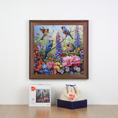 Songbird Garden - Wooden Jigsaw Puzzle