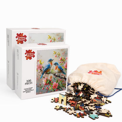 Songbirds - Wooden Jigsaw Puzzle