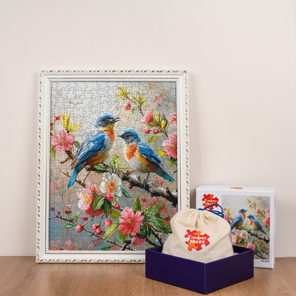 Songbirds - Wooden Jigsaw Puzzle