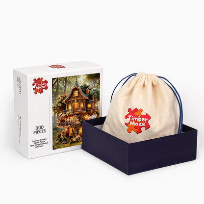 Toy Treehouse - Wooden Jigsaw Puzzle