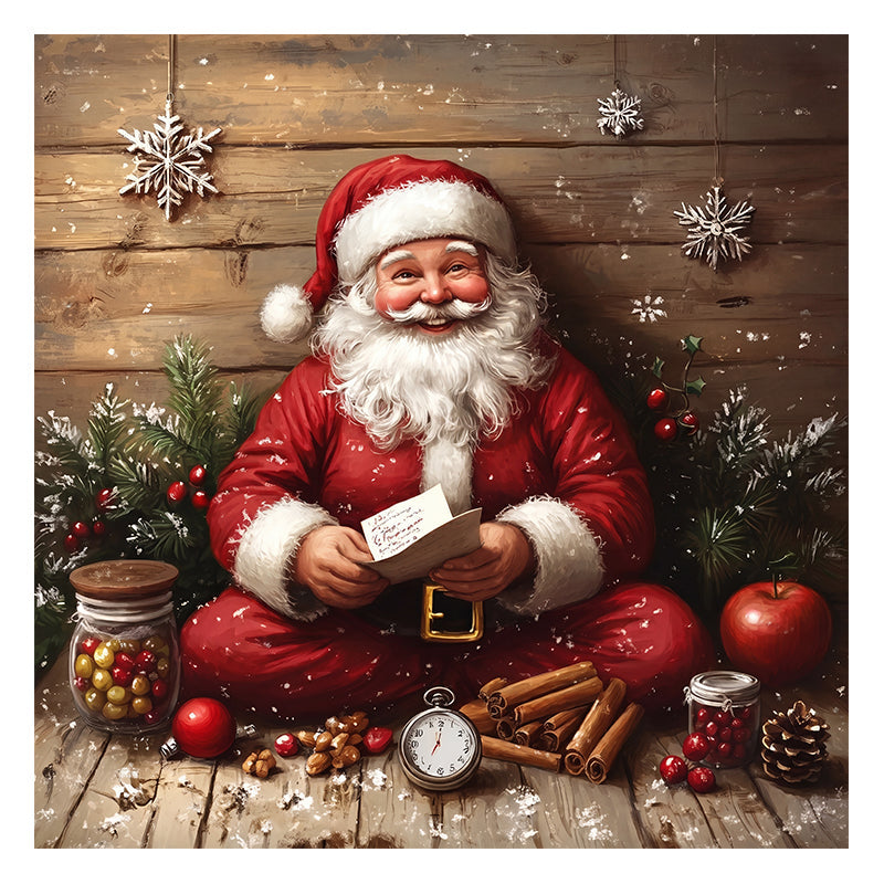 Santa's List - Wooden Jigsaw Puzzle