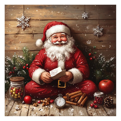 Santa's List - Wooden Jigsaw Puzzle