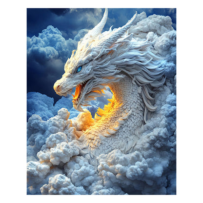 Cloud Serpent - Wooden Jigsaw Puzzle
