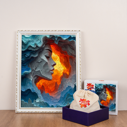 Duality Portrait - Wooden Jigsaw Puzzle