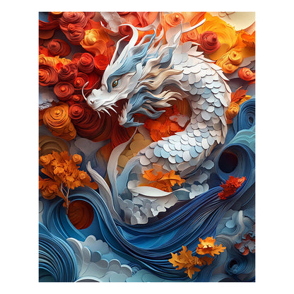 Paper Dragon - Wooden Jigsaw Puzzle