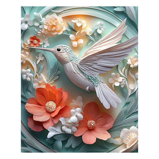 Whispers of the Hummingbird - Wooden Jigsaw Puzzle