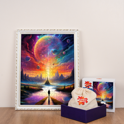 Celestial Pathway - Wooden Jigsaw Puzzle