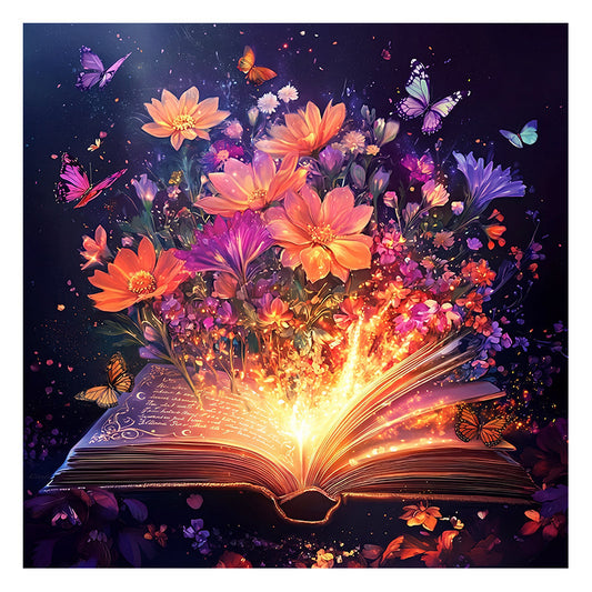 Blooming Book - Wooden Jigsaw Puzzle