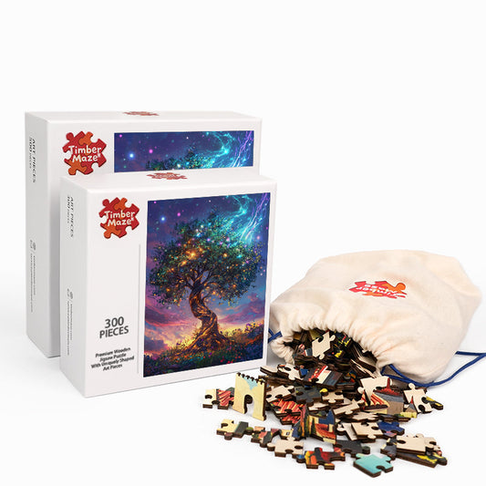 Enchanted Tree - Wooden Jigsaw Puzzle