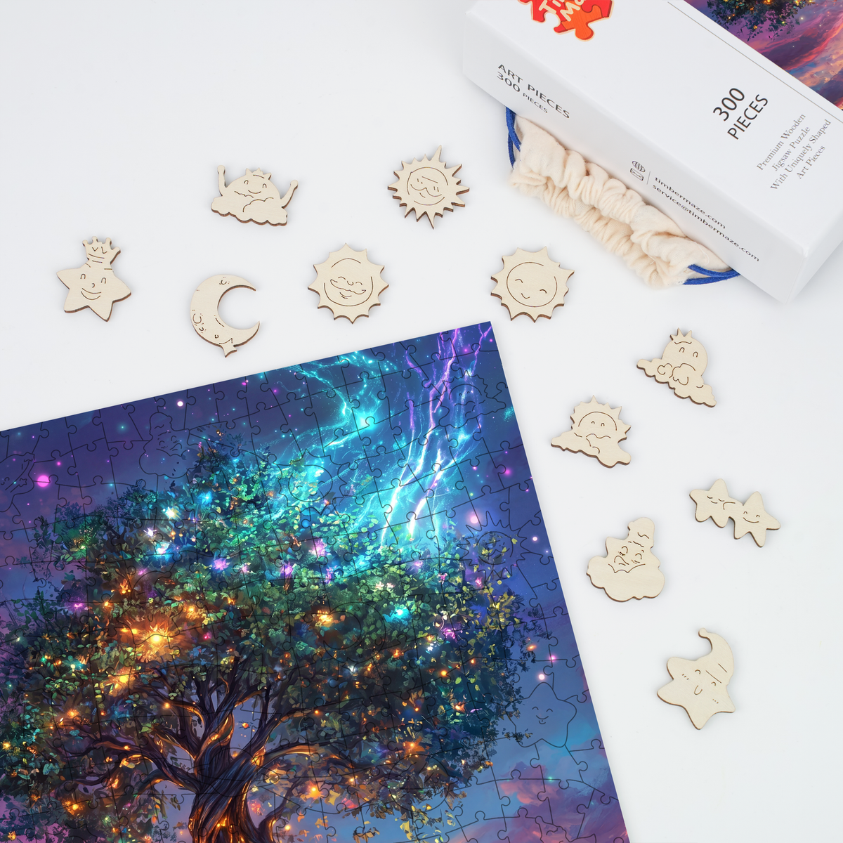 Enchanted Tree - Wooden Jigsaw Puzzle