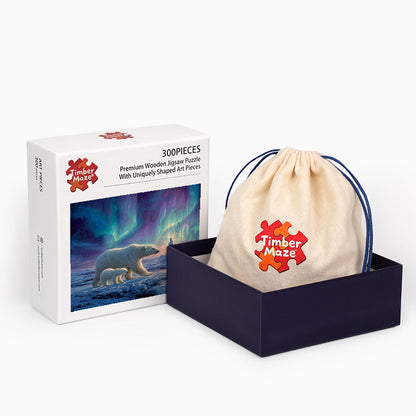 Polar Bears - Wooden Jigsaw Puzzle