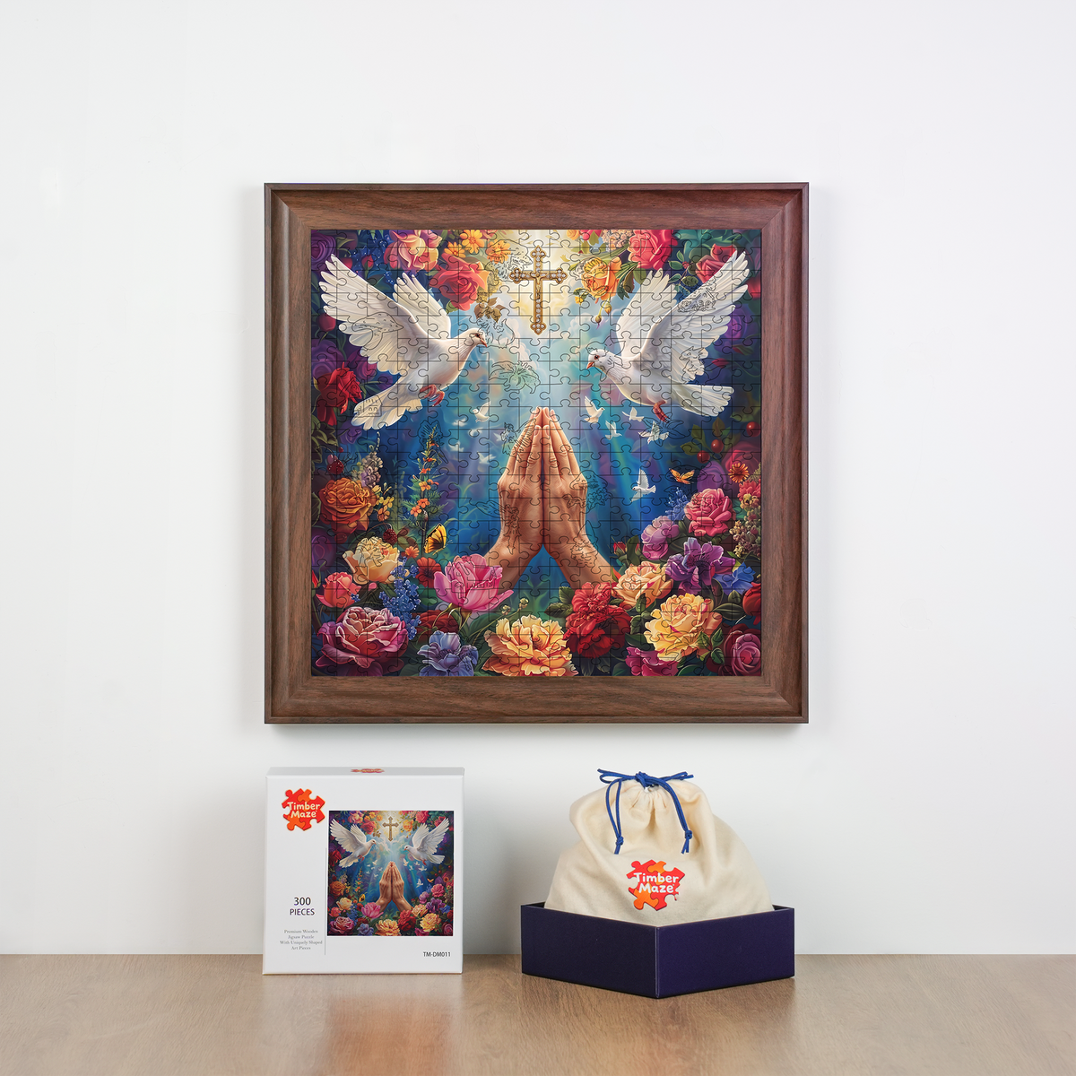 Prayer & Peace - Wooden Jigsaw Puzzle