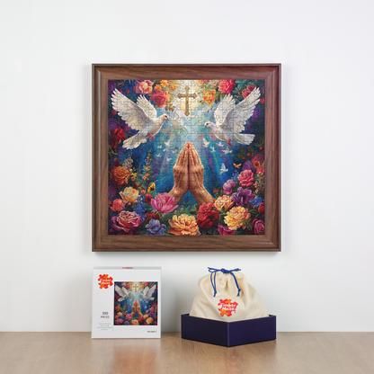 Prayer & Peace - Wooden Jigsaw Puzzle