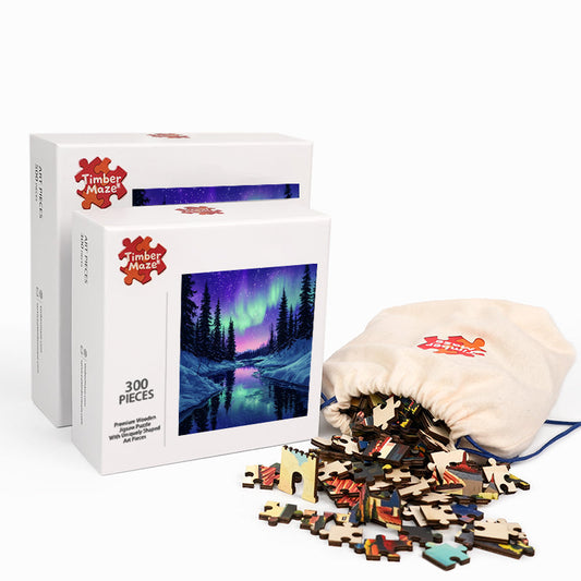 Starlit Stream - Wooden Jigsaw Puzzle