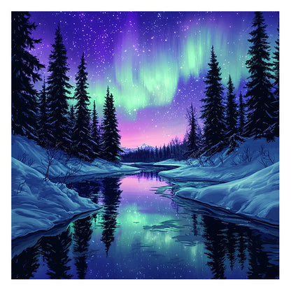 Starlit Stream - Wooden Jigsaw Puzzle