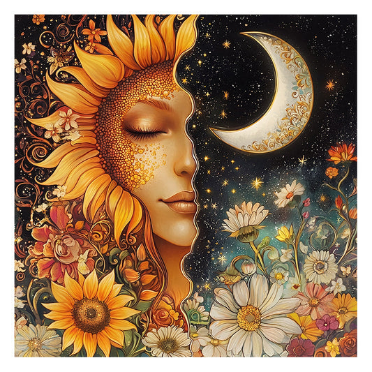 Sun & Moon - Wooden Jigsaw Puzzle