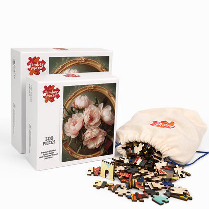 Flowering Branches - Wooden Jigsaw Puzzle