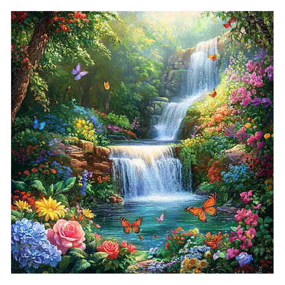 Garden Falls - Wooden Jigsaw Puzzle