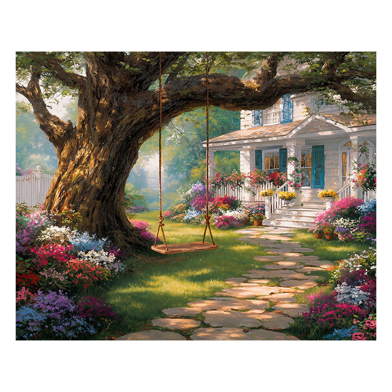 Garden Swing - Wooden Jigsaw Puzzle